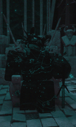 Father Sun's appearance as "The Warden" from The Avalon Hades.