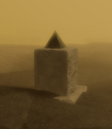 The altar holding a relic around the top left corner of the map.