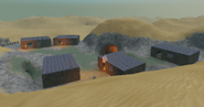 The camp known as Sketch Camp. A few Sketches can be found around here as well as a teleport to a mine.