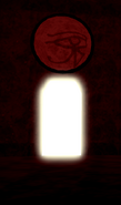 The portal and sort of eye object that watches the player at the end of Leviathan.
