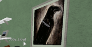A picture of a crow which hints at its purpose later in the game.
