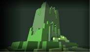 The old tower in the old version of the game