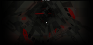 After the eye is touched in the game