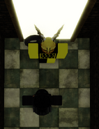 The encounter with RidgewayEscape, at the end of the hallway