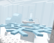 A glance at the first obstacle course.