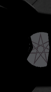 “Cruciatus” symbol under the Angel