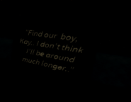 A quote most likely from Cegnite’s mother telling Forlak to still search for Cegnite