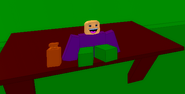 The man on the ledge