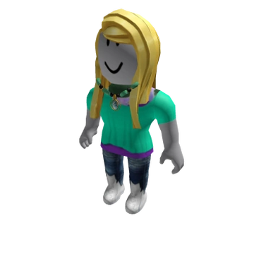 ROBLOX Girl Guest series 1 figure with Yellow Hair