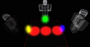 The spawn of A L L. Players can access Bart’s memories on the left, Graves’ on the right, and True’s straight ahead.