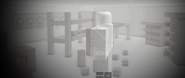 An inside view of the basement