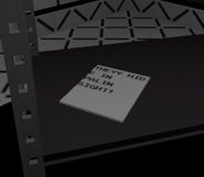 A note that reads “THEYY HIDE IN PALIN SIGHT!” in “2”.