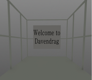 The sign the player can see when they are teleported.