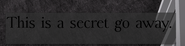 The text that appears at the bottom of the screen after the player presses ‘E’ on the statue.