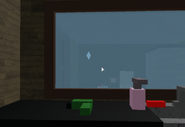 The player needs to find a diamond to be teleported to “The Seer of the Other World.”