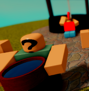 The next scene in "Drought", where the citizens take all of the water and cause a drought.