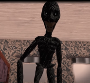 An image of Jerry the Demon from the end cutscene of "Night Watch".