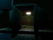 ABOMINABLE_SNOWMAN's igloo with a light and TV inside to keep it suitable for living.