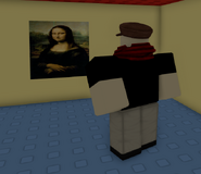 Mona Lisa in blacksundays' game "black sunday's Place"