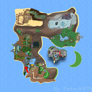 Path of Truth on Roria Town Map.