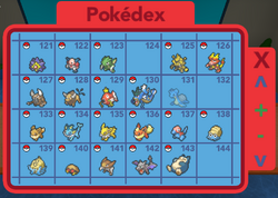 User blog:Firetigeris/Current Pokedex, Pokémon Brick Bronze Wiki