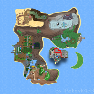 Anthian Sewer on Roria Town Map.