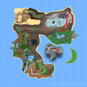 Route 16 on Roria Town Map.