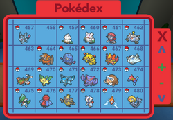 User blog:Firetigeris/Current Pokedex, Pokémon Brick Bronze Wiki