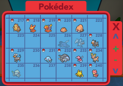 User blog:Firetigeris/Current Pokedex, Pokémon Brick Bronze Wiki