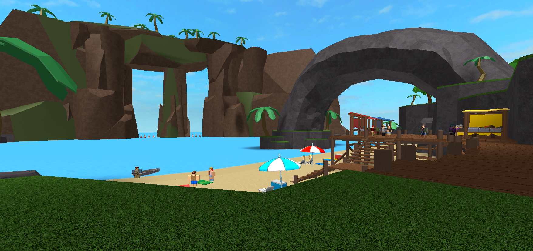 Decca Beach Pokemon Brick Bronze Wiki Fandom - roblox brick bronze where to get to crescent island