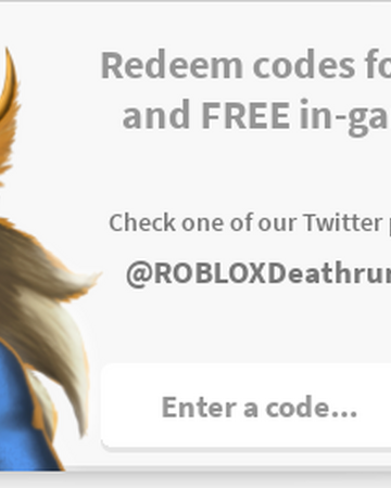 Codes Roblox Deathrun Wiki Fandom - how to do codes in roblox deathrun