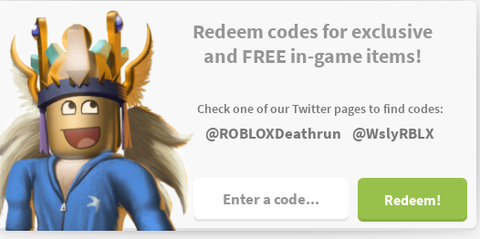 Codes, Roblox Deathrun Wiki