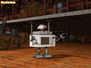 roboPeck in Back at the Barnyard.