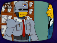 Cyborganizer in The Simpsons.