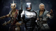 Sheeva, RoboCop, and Fujin