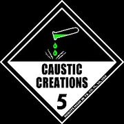 Caustic Creations logo.
