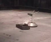 Ground Zero collides with The Droogosh in a shower of sparks.