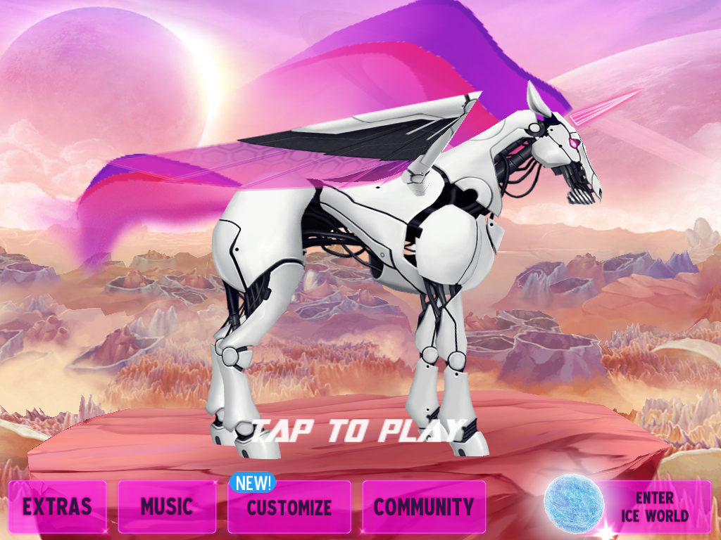 Uv N 7 Robot Unicorn Attack 2 Wiki Fandom