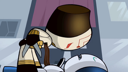 What if protoboy was fixed by a random professor after he turned evil?  (Credit to kindah_is_here_UwU for this) : r/robotboy