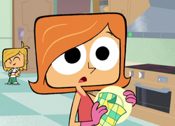 Debbie Turnbull Robotboy cleaning, Debbie Turnbull / Robotboy Mom