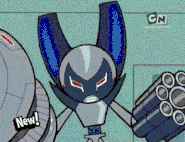 Robotboy refuses to fight his best friend in fear of hurting him. ;3;