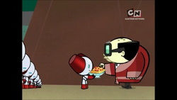 Robotboy - When Tommy goes to the Grand Nationals Tether competition, he  enlists the help of Robotboy to ensure he impresses Bambi. Kamikaze is also  competing; he is fixed on beating Tommy