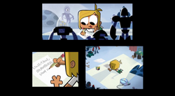 Robotboy - When Tommy goes to the Grand Nationals Tether competition, he  enlists the help of Robotboy to ensure he impresses Bambi. Kamikaze is also  competing; he is fixed on beating Tommy