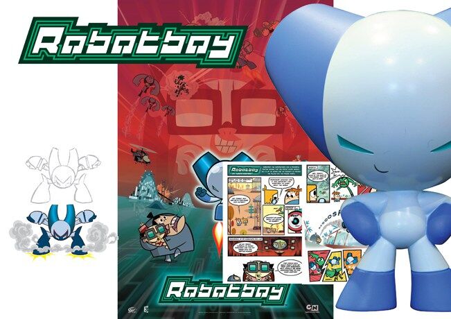 Jan Van Rijsselberge, cartoon Network Too, robotboy, cartoon