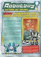 A competition from Cartoon Network for the launch of Robotboy. Published in The Beano and The Dandy issues from October 15th, 2005