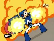 Tommy fighting in his superactive mode (Season 3, Automatommy)