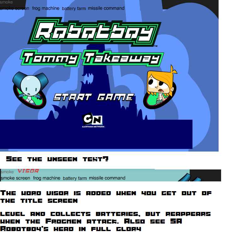 Frogmen, Robotboy Wiki