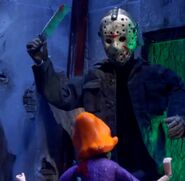 Daphne's death at the hands of Jason