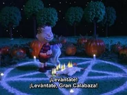 Linus' black magic ritual