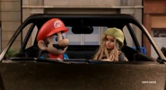 Mario in "Mario Kart Battle"